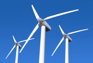 wind turbines