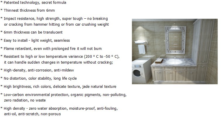 Duraluxe Stone Features