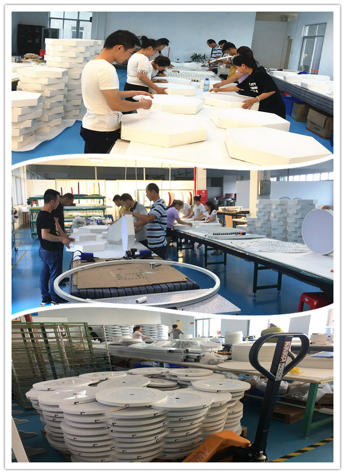 production line new shine lighting