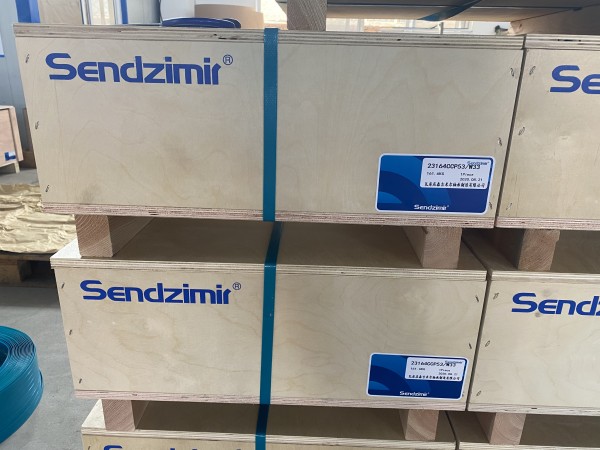 EGI Bearings: Our brand Sendzimir bearings wooden box packings.