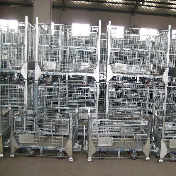 welding mesh wire basket for warehouse storage manufacturers,welding