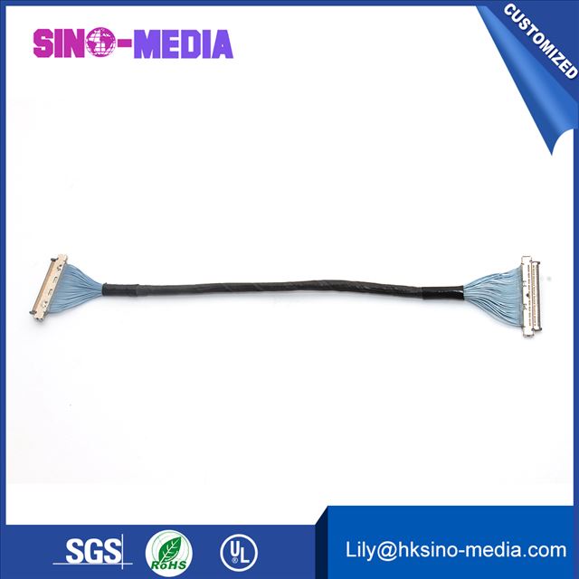 
Customize 40pin kel Micro Coaxial LVDS display lvds cable