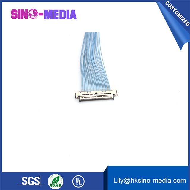 KEL USL 30P to 30P  Microcoax Cable  through type KEL cable 30 pin USL20-30SS-030-C Used For Sony camera