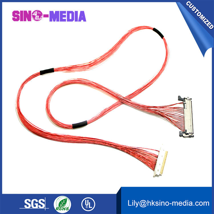 IPEX Micro Coaxial LVDS Cable Assembly DQ77KB LCD cable
