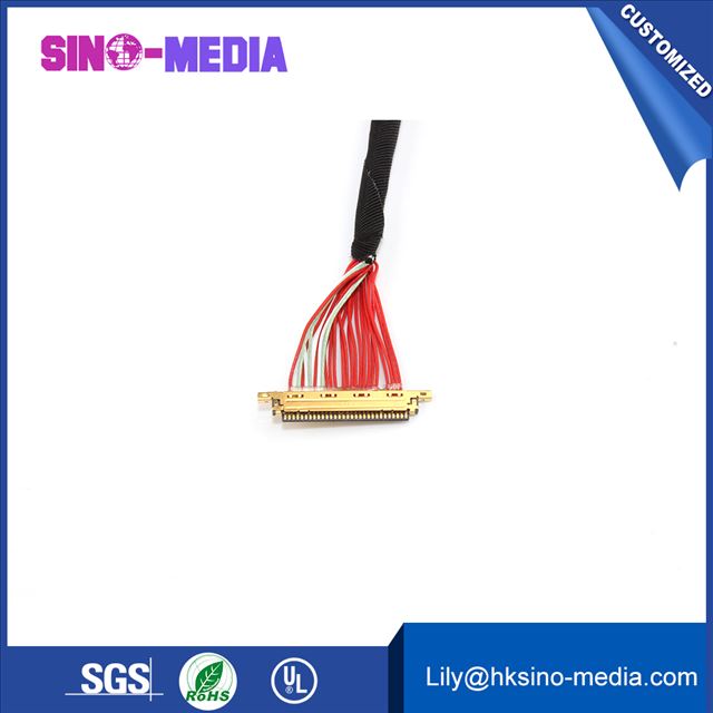 Lvds Screen I-pex Mini Coaxial Guangdong Cable IPEX 30P LCD Display Cable Technology Cabo P10 Shenzhen LCD LVDS connection Cable