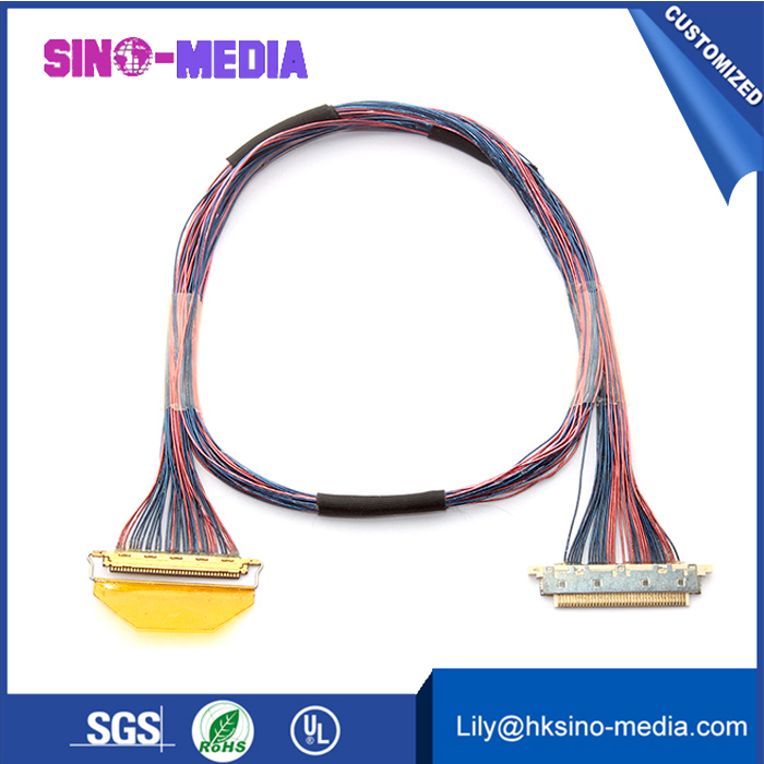 high Quality hirose DF14 20pin to DF19 LVDS lcd screen led converter cable