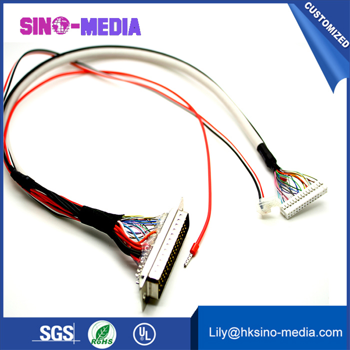 Fast Shipping In stock LVDS cable 45 50 cm 30 Pin FI-X30HL Shield cable for LCD