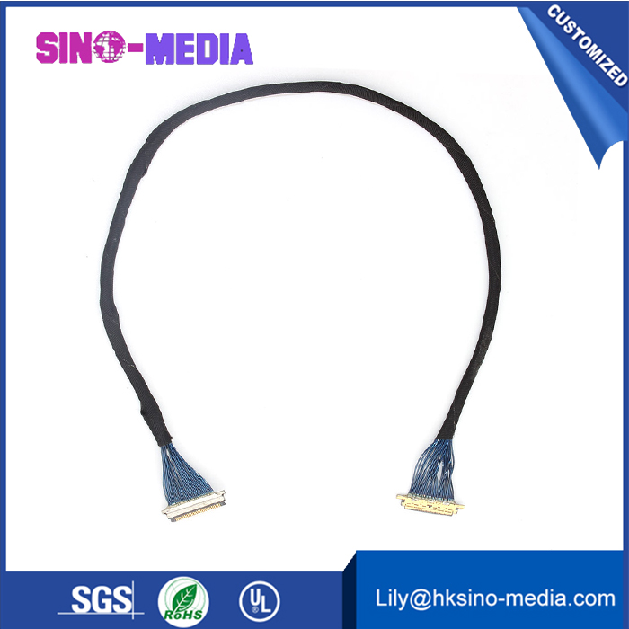 30 pin lvds ffc cable awm 20798 80c 60v vw-1