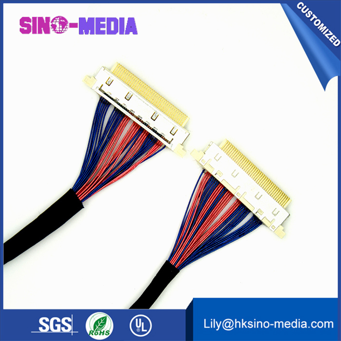 30 Pin FI-X DF19 DF14 Series 1.25mm Pitch LVDS Cable