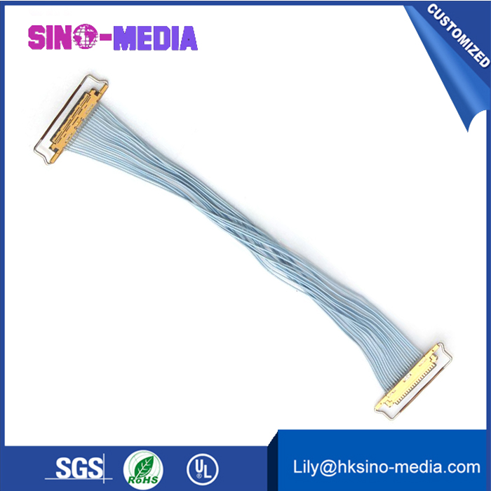 40 pin awm  High quality Shenzhen, China IPEX 20531-034T-02 lvds cable 