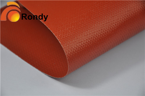 glass fiber coated silicone rubber