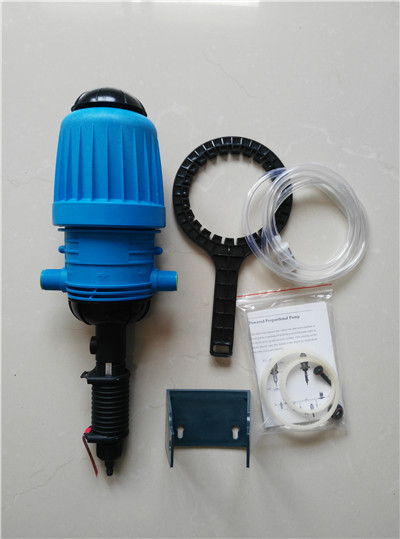 accurate rate water powered dosing pump
