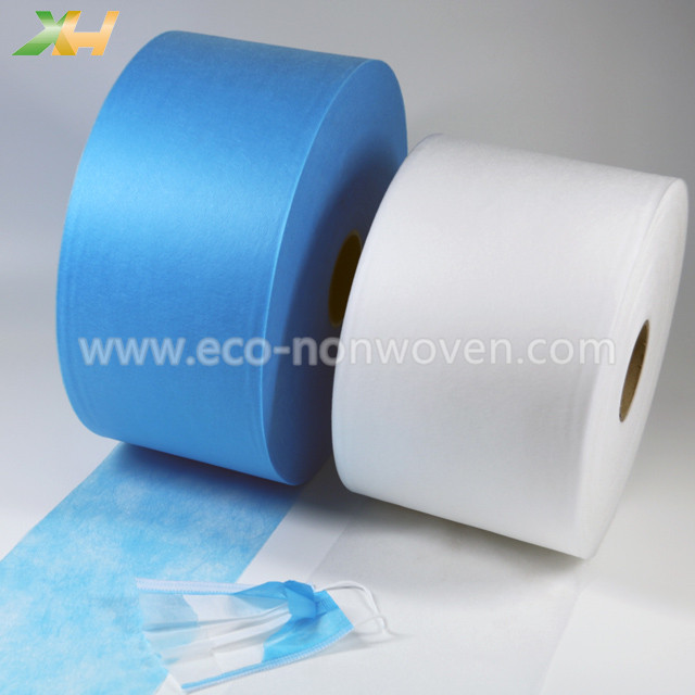 nonwoven material for face masks