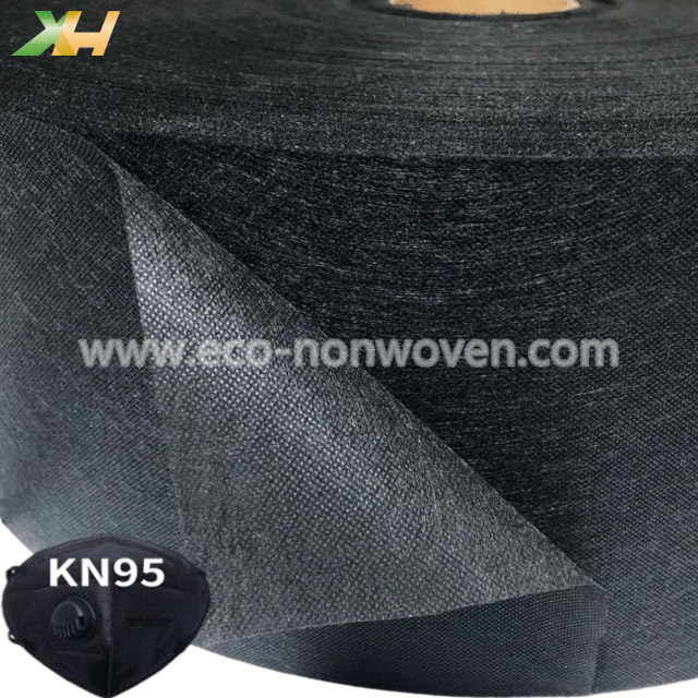 black nonwoven for face mask